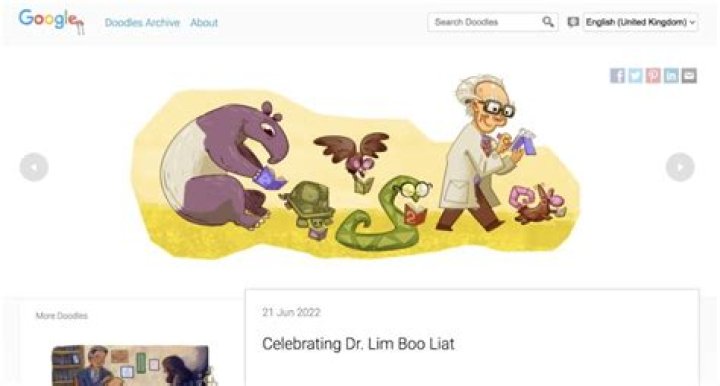 
As Google Doodle Celebrates Dr Lim Boo Liat, Explore How Much Is A Zoologist Salary In 2022 