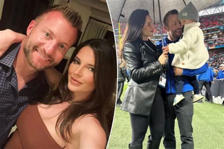 
Rams Coach is Married to Wife: Veronika Khomyn. Kids 