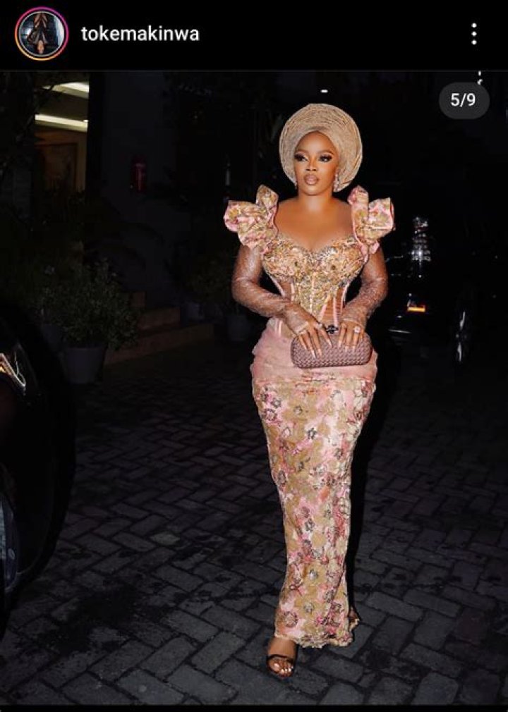 
Reactions As 37-Year-Old Nigerian Celeb, Toke Makinwa Shows Off Her Latest Dazzling look On IG 